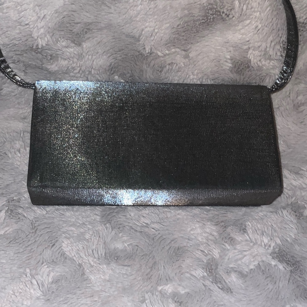 Jessica Silver Sandals with Clutch - Picture 7 of 13